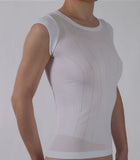 White Cap Sleeve T Side - PURE Seamless