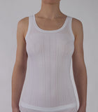 White Tank Top Front - PURE Seamless