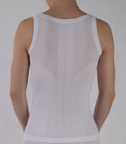 White Tank Top Back - PURE Seamless
